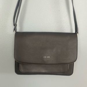 Pixie Mood Black Vegan Leather Crossbody